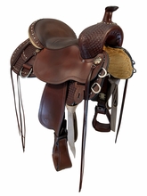16 Inch Used Circle Y Reno Trail Saddle Wide Flex2 Tree 2373