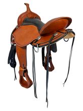 SOLD 2025/10/01  16 Inch Used Circle Y Salt River Trail Saddle 1667