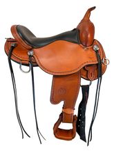 SOLD 2025/10/01  16 Inch Used Circle Y Salt River Trail Saddle 1667