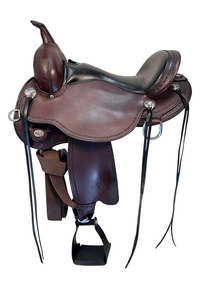 16 Inch Used Circle Y Salt River Trail Saddle 1667