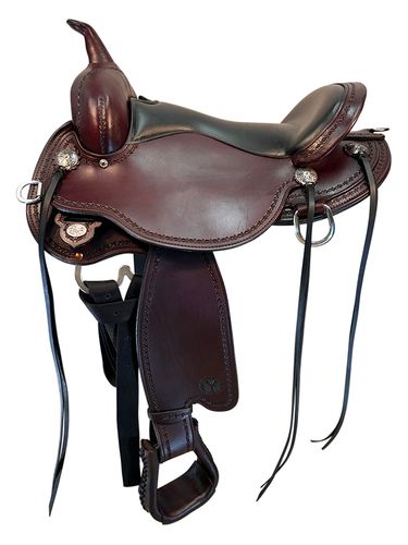 16 Inch Used Circle Y Salt River Trail Saddle 1667