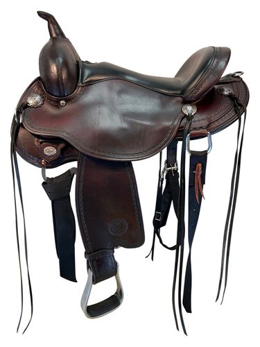 16 Inch Used Circle Y Salt River Trail Saddle 1667