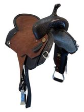 16 Inch Used Circle Y Sarah Rose Prairie Rose Barrel Saddle Medium Flex Tree 1401