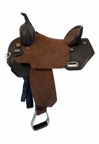 16 Inch Used Circle Y Sarah Rose Prairie Rose Barrel Saddle Medium Flex Tree 1401