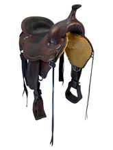 HOLD 2026/02/05c 16 Inch Used Circle Y Sheridan Trail Saddle Medium Flex Tree 1572