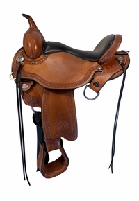 16 Inch Used Circle Y Sheridan Trail Saddle Medium Flex2 Tree 1572