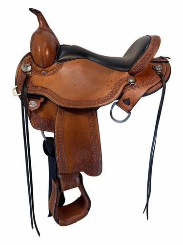 16 Inch Used Circle Y Sheridan Trail Saddle Medium Flex2 Tree 1572