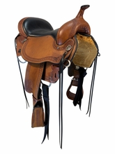 16 Inch Used Circle Y Sheridan Trail Saddle Medium Flex2 Tree 1572