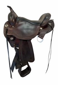 16 Inch Used Circle Y Sheridan Trail Saddle Wide Flex Tree 1572