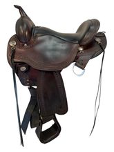 16 Inch Used Circle Y Sheridan Trail Saddle Wide Flex Tree 1572