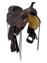 16 Inch Used Circle Y Sheridan Trail Saddle Wide Flex Tree 1572