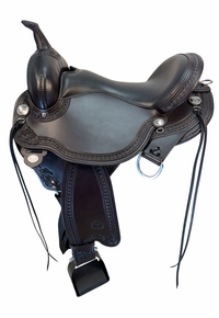 16 Inch Used Circle Y Sheridan Trail Saddle X Wide Flex Tree 1572