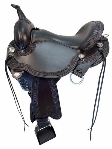 16 Inch Used Circle Y Sheridan Trail Saddle X Wide Flex Tree 1572