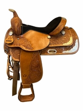PRICE REDUCED! 16 Inch Used Circle Y Show Saddle 3674