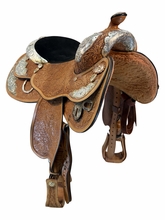 16 Inch Used Circle Y Show Saddle Wide Flex Tree 2833