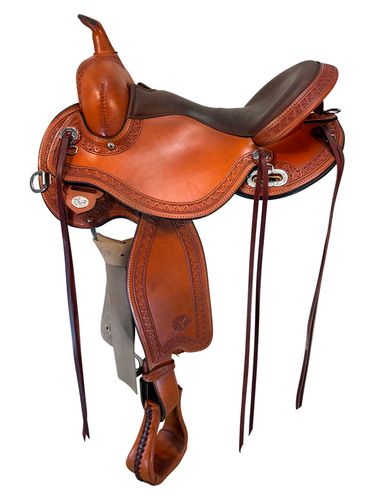 SOLD 2025/11/07 16 Inch Used Circle Y South Mountain Trail Saddle 1683