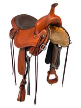 SOLD 2025/11/07 16 Inch Used Circle Y South Mountain Trail Saddle 1683