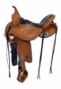 16 Inch Used Circle Y South Mountain Trail Saddle Wide Flex2 Tree  1683