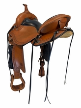 HOLD 2026/04/08c 16 Inch Used Circle Y South Mountain Trail Saddle Wide Flex2 Tree  1683