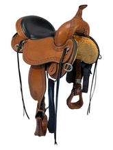 HOLD 2026/04/08c 16 Inch Used Circle Y South Mountain Trail Saddle Wide Flex2 Tree  1683