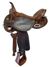 16 Inch Used Circle Y Sunflower Flex Trail Saddle 1682