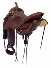16 Inch Used Circle Y Tall Grass Trail Saddle Wide Tree 2604