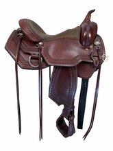 16 Inch Used Circle Y Tall Grass Trail Saddle Wide Tree 2604