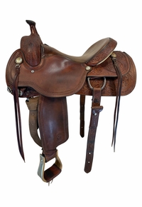 16 Inch Used Circle Y Team Penner Saddle Medium Tree 2633