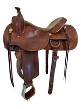 16 Inch Used Circle Y Team Penner Saddle Medium Tree 2633