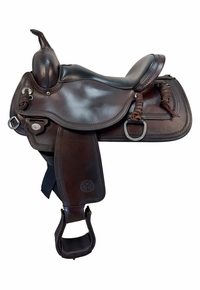 16 Inch Used Circle Y Topeka Trail Saddle 1651