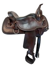 16 Inch Used Circle Y Topeka Trail Saddle 1651
