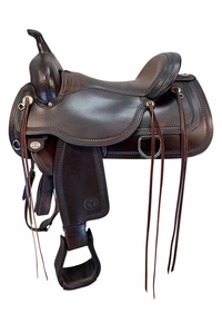 16 Inch Used Circle Y Topeka Trail Saddle 1651