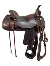 SOLD 2026/01/02   16 Inch Used Circle Y Topeka Trail Saddle 1651
