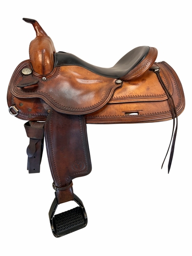 16 Inch Used Circle Y Trail Saddle 1551