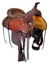 16 Inch Used Circle Y Trail Saddle 1555
