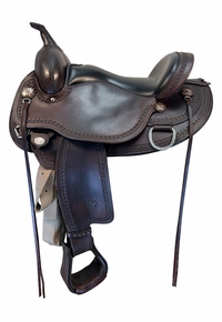 16 Inch Used Circle Y Trail Saddle 1565