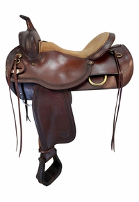 16 Inch Used Circle Y Trail Saddle 951