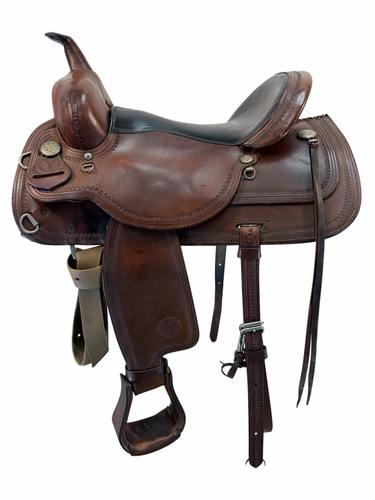 SOLD 2026/06/26 16 Inch Used Circle Y Trail Saddle Medium Flex Tree 1551