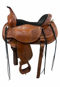 16 Inch Used Circle Y Trail Saddle Medium Flex Tree 1552