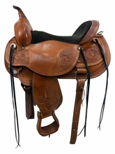 16 Inch Used Circle Y Trail Saddle Medium Flex Tree 1552