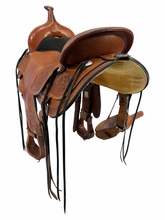 16 Inch Used Circle Y Trail Saddle Medium Flex Tree 1552