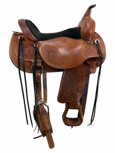16 Inch Used Circle Y Trail Saddle Medium Flex Tree 1552