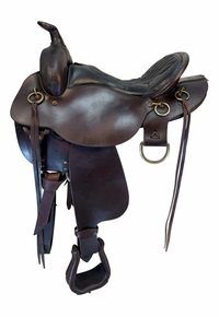 16 Inch Used Circle Y Trail Saddle Medium Tree 2174