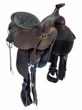 RETURNED 2026/04/22 16 Inch Used Circle Y Trail Saddle Medium Tree 2174