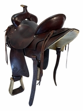 16 Inch Used Circle Y Trail Saddle Medium Tree 2175