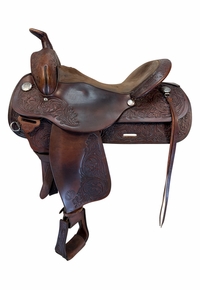 16 Inch Used Circle Y Trail Saddle Medium Tree 2304