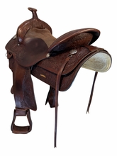 16 Inch Used Circle Y Trail Saddle Medium Tree 2304