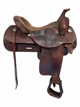16 Inch Used Circle Y Trail Saddle Medium Tree 2304