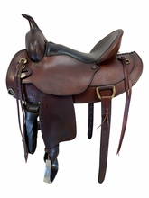 16 Inch Used Circle Y Trail Saddle Medium Tree 2374