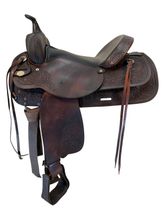 16 Inch Used Circle Y Trail Saddle Medium Tree 3604